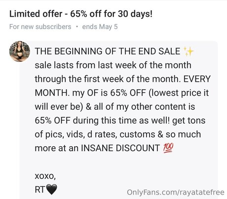 Rayatatefree pretty pornstar archive