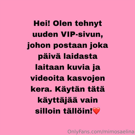 Mimosaelina hot pornstar photo