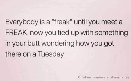 Mrs Anabananafree pornstar top photo