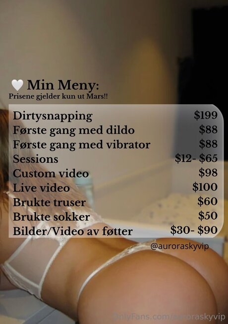 Auroraskyvip pornstar erotic pic