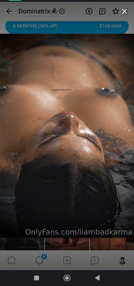 iiambadkarma erotic pornstar photo