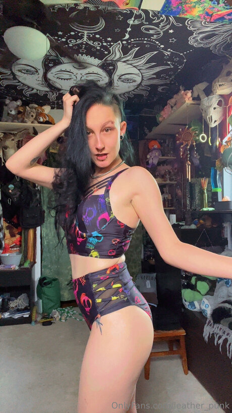 Leather Punk porn model photo