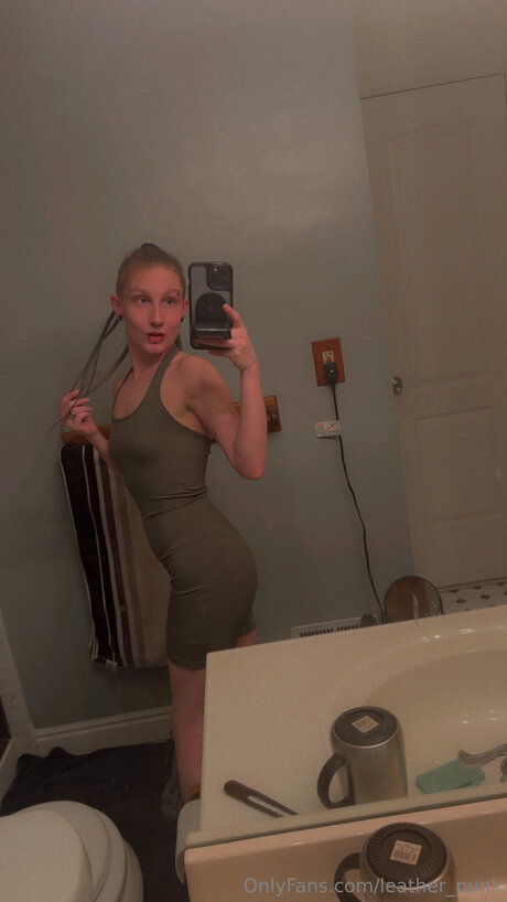 Leather Punk star pretty photos