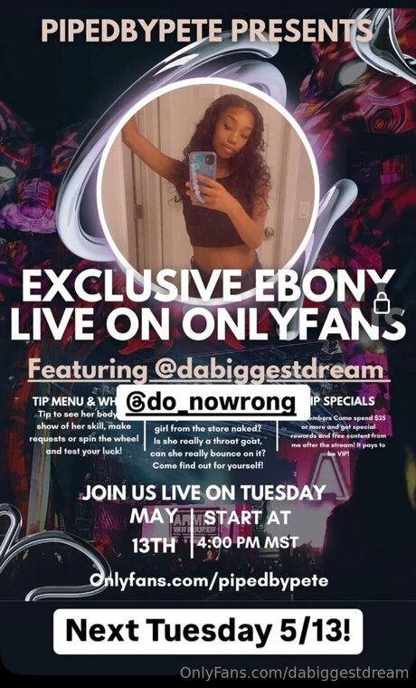 Dabiggestdream pornographic actress pictures