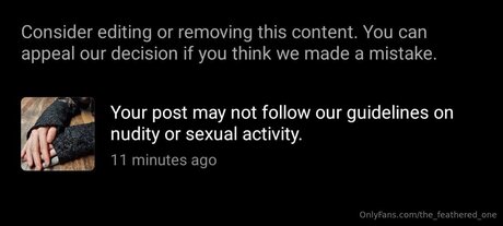 The Feathered One star pornographic images