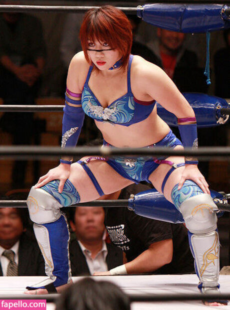 Asuka WWE erotic model photo
