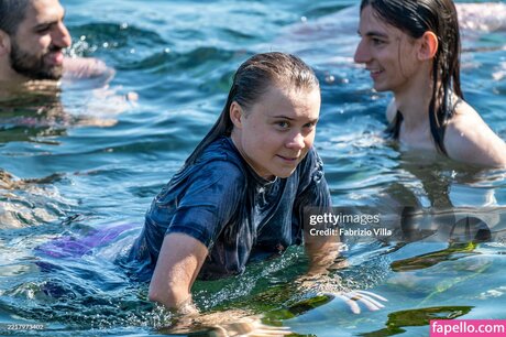 Greta Thunberg pornographic star pic