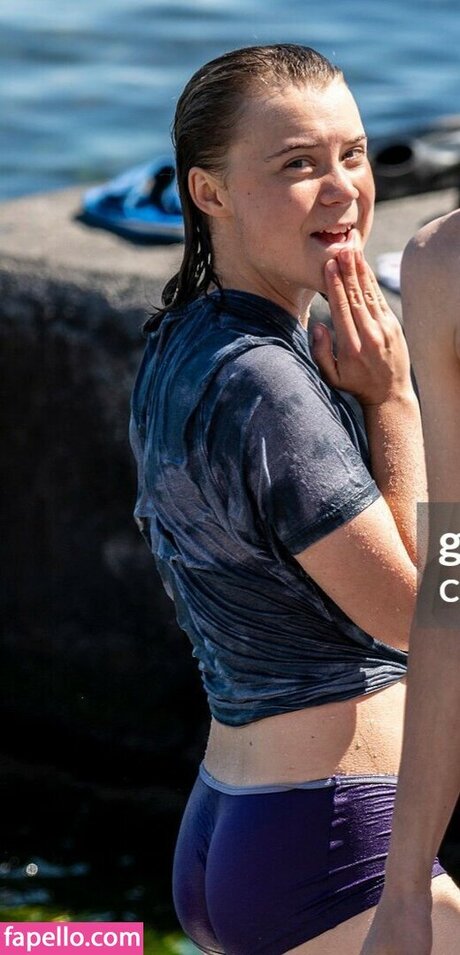 Greta Thunberg pornstar exclusive image