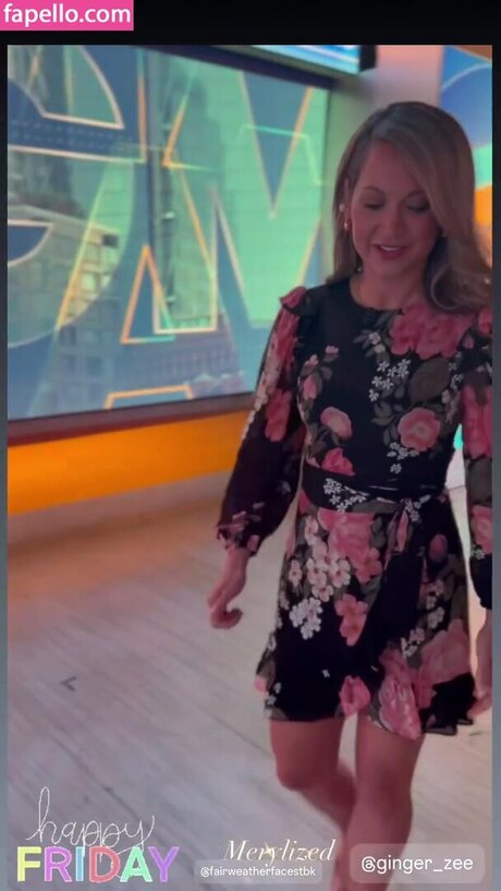 Ginger Zee model top picture