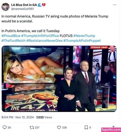 Melania Trump xxx pornstar picture
