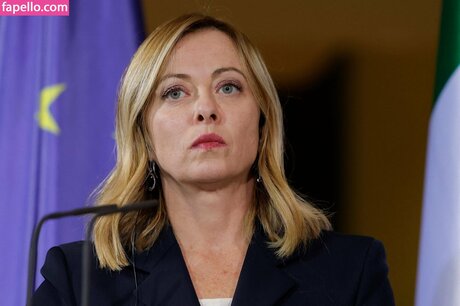 Giorgia Meloni model exclusive archive