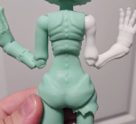 Zombie Doll model pretty photo