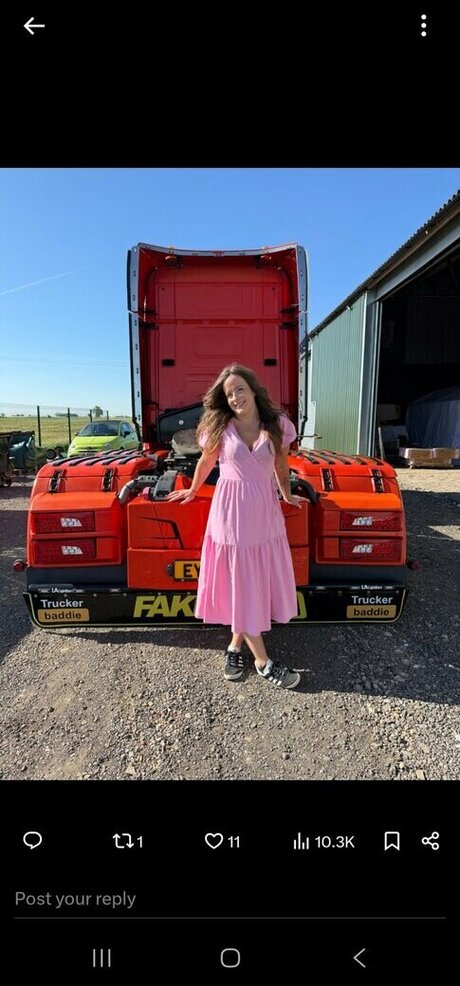 TheFakeTrucker sexy model pic