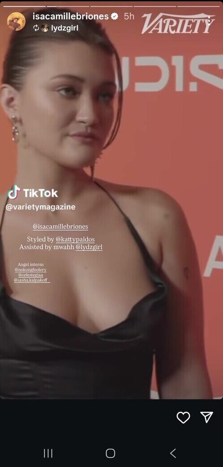 Isa Briones perfect actress photos