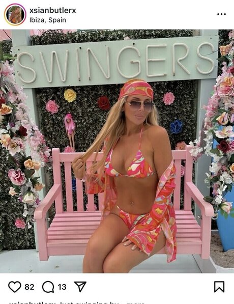 Blonde Scouser pornographic model picture