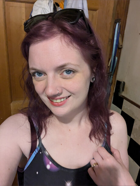 Violet Galaxy exclusive actress photo