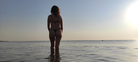 Ben and Claire nice model photo