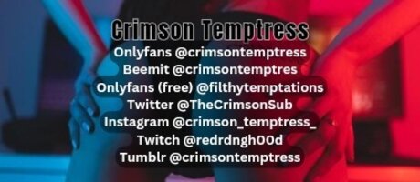 TheCrimsonTemptress pornstar exclusive images