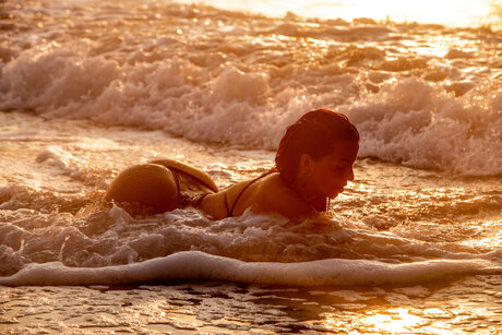 Feral Nymph perfect model photo