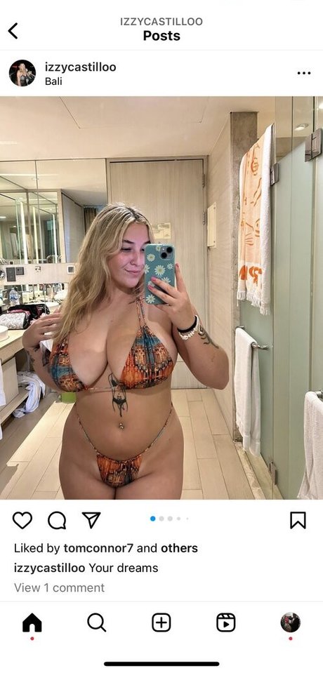 Izzycastilloo model nude images