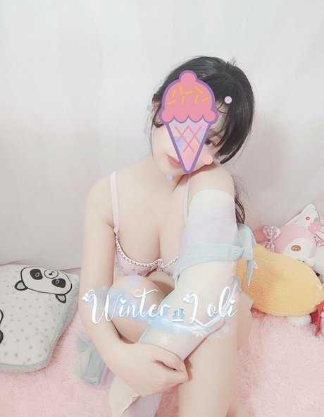 winter lolly high quality model photo