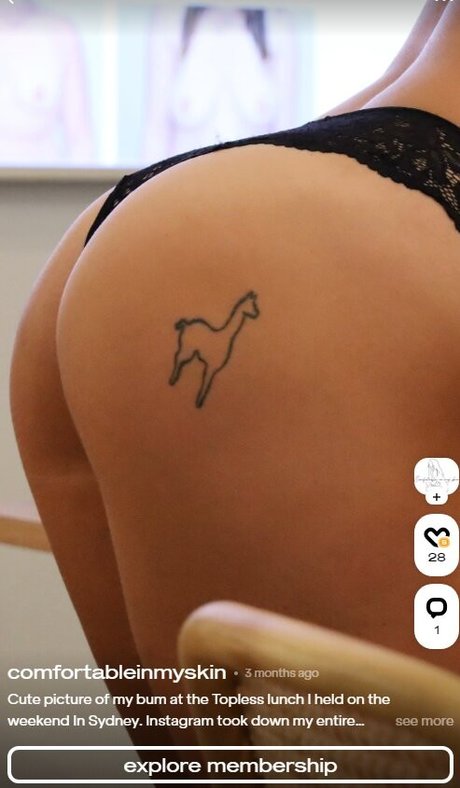 Comfortableinmyskin pornstar free pictures