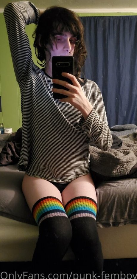 punk femboy high quality star photo