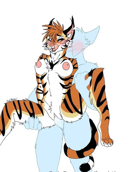 feral tigress model nudes images