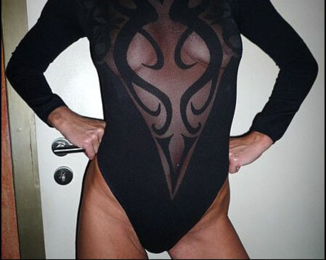 Bodysuits model naked image