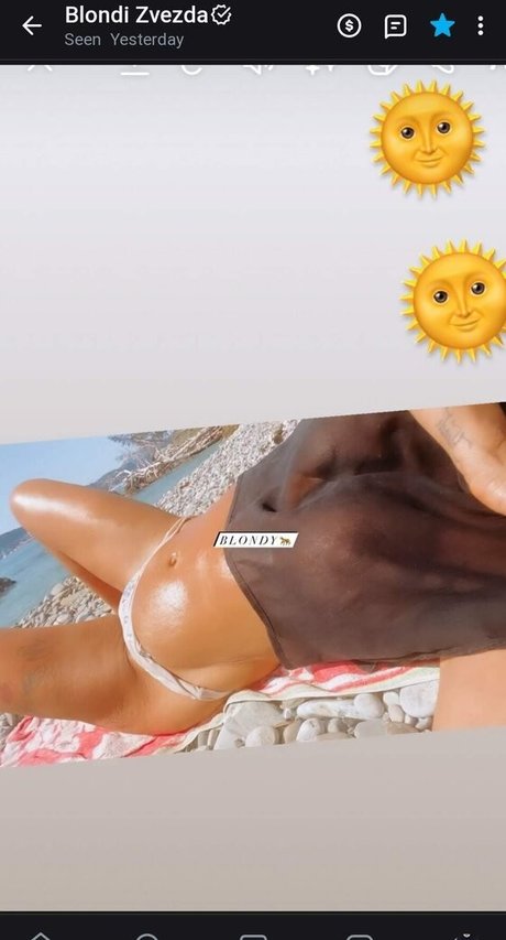 Blondi Zvezda pornstar beautiful photo