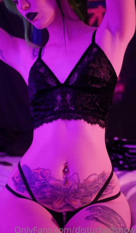 disturbedsnow beautiful model photo