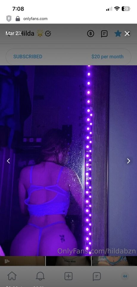 Hildabzn exclusive star photos