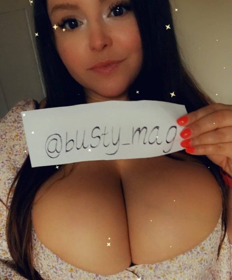 Busty Magazine adult model image