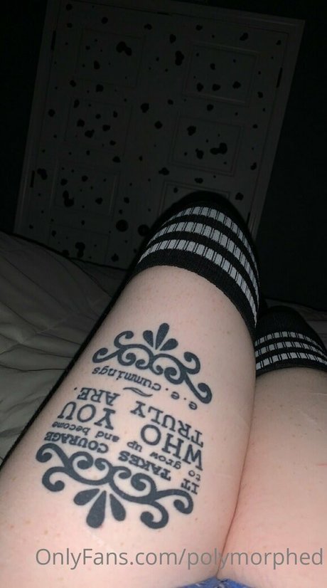 Polymorphed beautiful model image