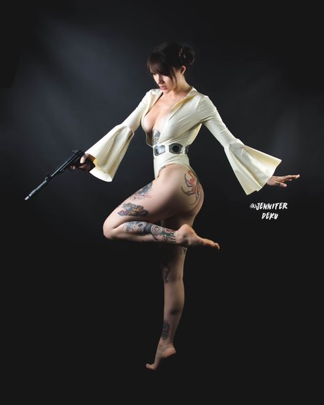 Jennifer Deku art model photo