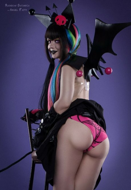 Rainbow Satanica naked pornstar img