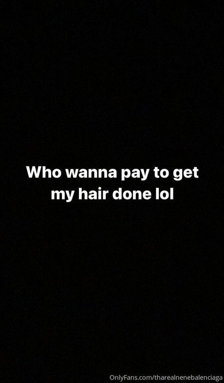 tharealnenebalenciaga pornstar nude pics