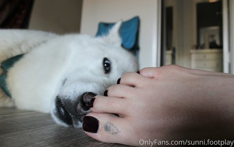 sunni footplay sexy pornstar photo