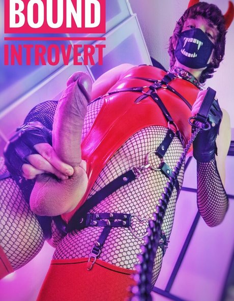 BoundIntrovert pornstar erotic image