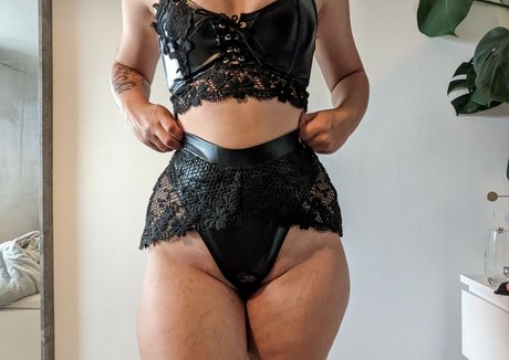 goth kitten model high quality image