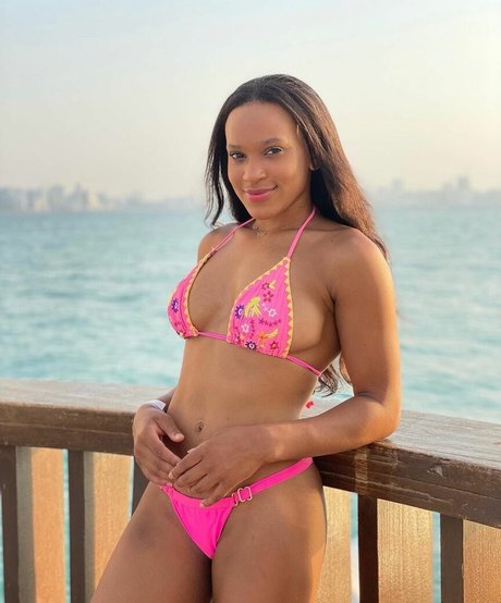 Rebeca Andrade exclusive model photo