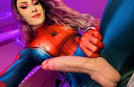 TS Olympia model pornographic pics