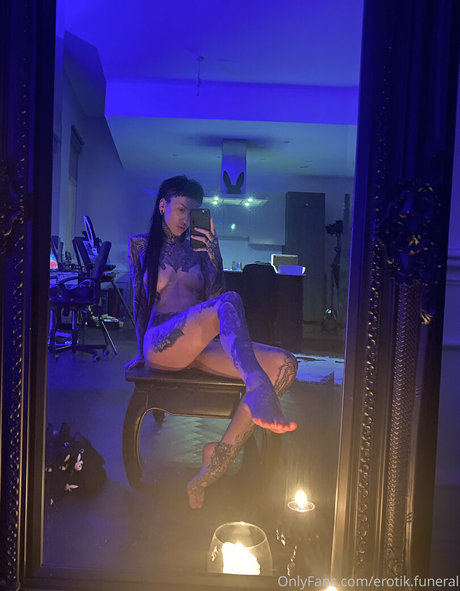 Erotic Funeral sexy model picture