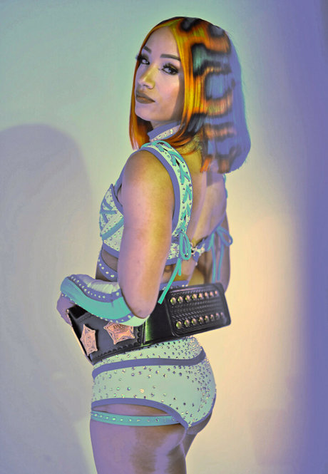 Sasha Banks pornographic model picture