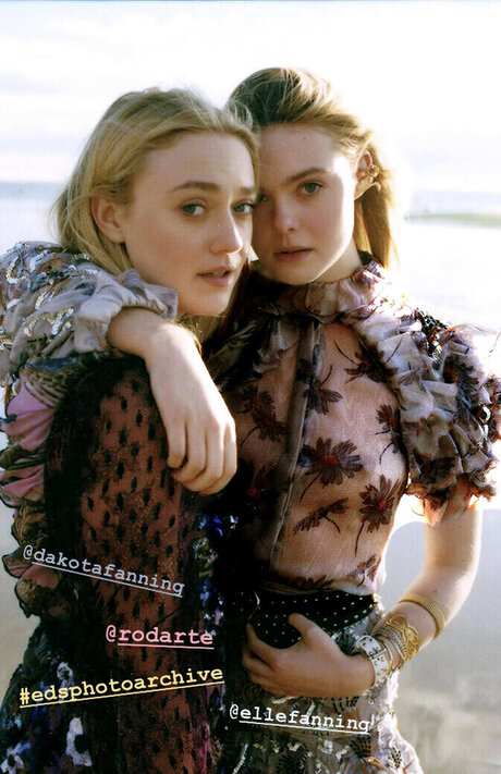 Elle Fanning model nude photo