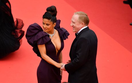 Salma Hayek model exclusive photo