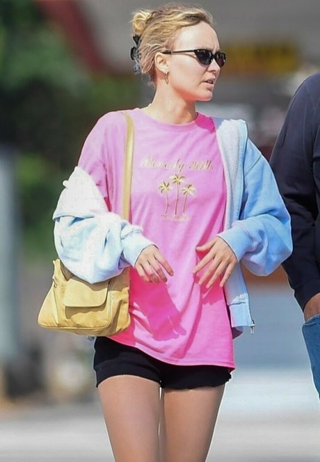 Lily Rose Depp sexy pornstar picture