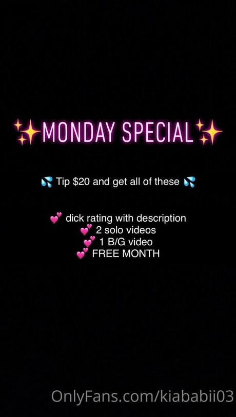 Kiababii03 sexy model pic