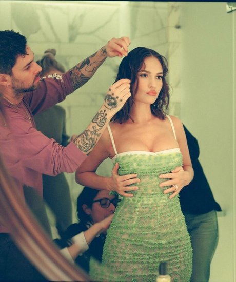 Lily James model nice images