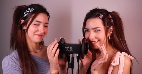 ASMR Glow beautiful model pictures